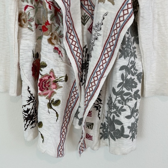 NWT Paparazzi English Rose Embroidered Cardigan - Picture 4 of 14